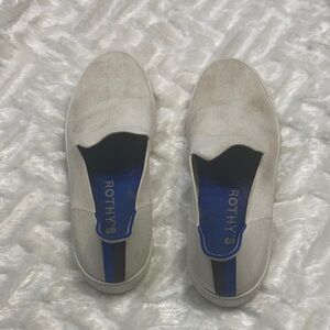 Rothy's Sneakers - white and blue